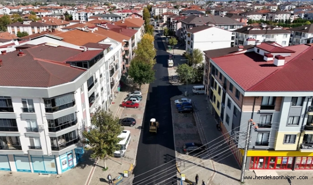 Hendek’te iki önemli güzergaha Büyükşehir dokunuşu