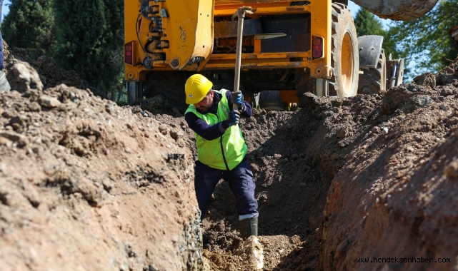 Hendek’te kesintisiz içme suyu taşıyacak hat devreye alınıyor