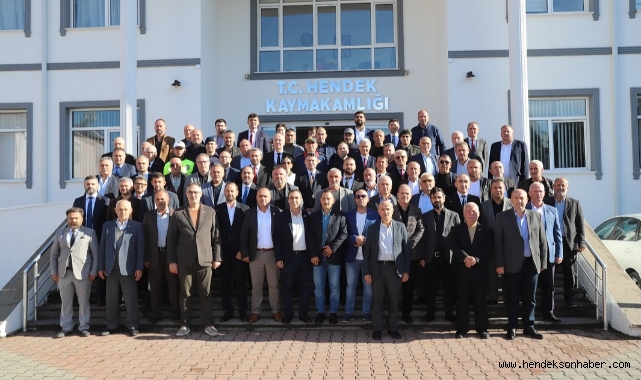 ​Hendek'te Muhtarlar Günü Coşkusu