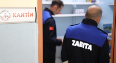 HENDEK'TE ZABITA EKİPLERİNDEN OKUL KANTİNLERİNE SIKI DENETİM
