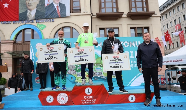 Hendekli Maratoncu Çelik'ten Ordu’da Büyük Başarı