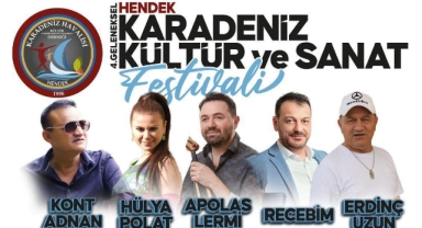 ​Karadeniz'in Kalbi Hendek'te Atıyor: Kültür ve Sanat Şöleni Başladı!