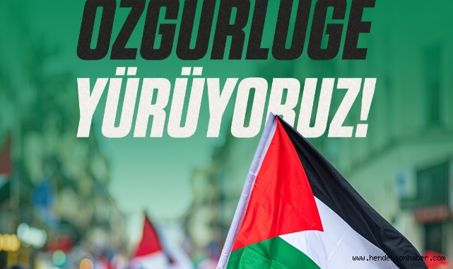 Yusuf Alemdar'dan pazar günü için önemli çağrı: “Kalbi Gazze ile atan herkesi bekliyoruz”