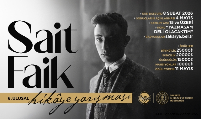 6. Ulusal Sait Faik Hikâye Yarışması başlıyor
