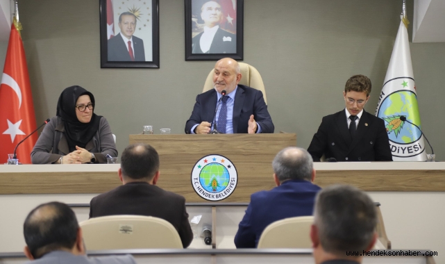 Başkan Püsküllü  Kavga Ederek Değil, Uzlaşıyla Hendek'in Hakkını Savunacağız