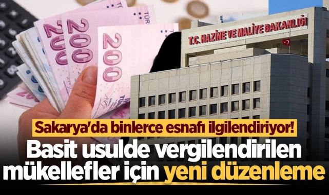 Binlerce esnafı ilgilendiriyor! Basit usulde vergilendirilen mükellefler için yeni düzenleme