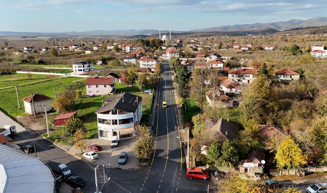 Büyükşehir Hendek’te 20 kilometrelik asfalt çalışmasını tamamladı