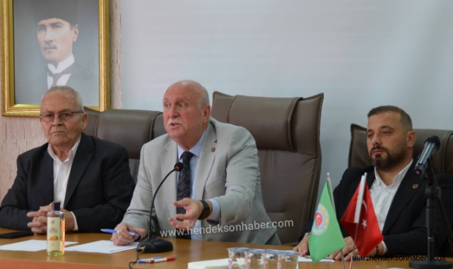 Hendek Çiftçileri Bilgilendirme Toplantısında Buluştu