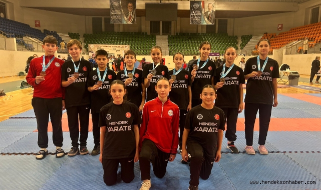 Hendek Olimpik'ten madalya şov! 