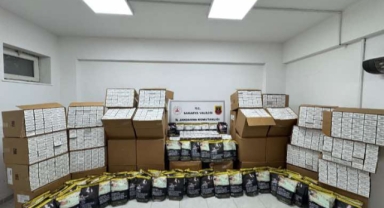  Hendek'te Kaçak Tütün Operasyonu