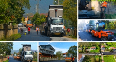 Hendek’te Soğuksu’dan sonra şimdi Hacıkışla: Büyükşehir şehrin yollarını ilmek ilmek işliyor