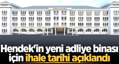 Hendek Yeni Adliye Binası İhale Süreci Başladı!