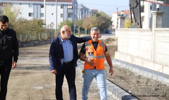 Konforlu Hendek İçin Çalışmalar Durmuyor: Püsküllü, Yenimahalle'de Sahada