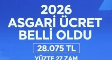 ​2026 ASGARİ ÜCRETİ BELLİ OLDU: İŞTE YENİ RAKAM!