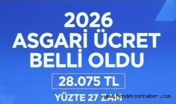 ​2026 ASGARİ ÜCRETİ BELLİ OLDU: İŞTE YENİ RAKAM!