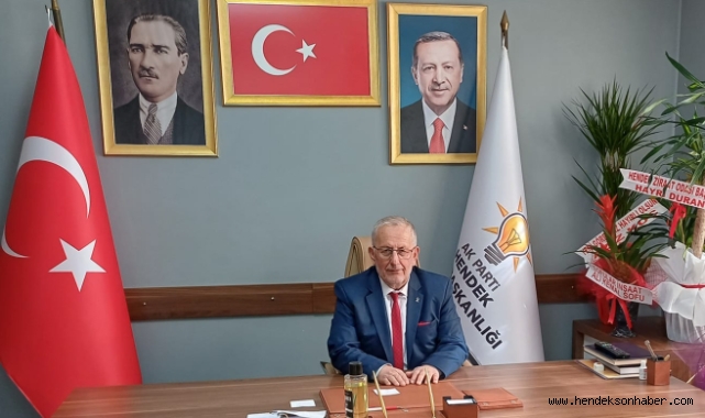 ​AK Parti Hendek İlçe Başkanı Adem Öz’den Yeni Yıl Mesajı
