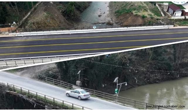 Akyazı’da 20 mahalleyi bağlayan nokta afetlere karşı artık daha güçlü