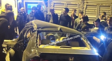 Hendek D-100 Karayolunda Korkunç Kaza: Bir Kişi Hayatını Kaybetti, Üç Yaralı