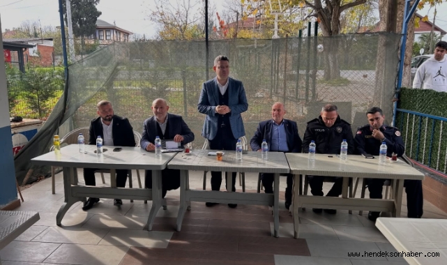 Hendek'te 'Halk Buluşmaları' Şeyhler Mahallesi ile Devam Etti: Talepler Masaya Yatırıldı
