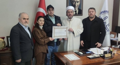 Hendek’te İhtida Merasimi: Murat Tajiyew Müslüman Oldu