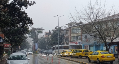 ​HENDEK’TE KIŞ MASALI: KAR YAĞIŞI BAŞLADI!