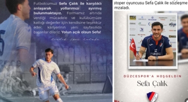 Hendekspor'da Sürpriz Ayrılık: Sefa Çalık Düzcespor'a Transfer Oldu!