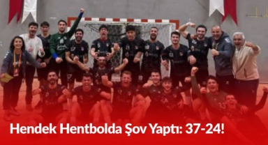 Hentbolcularımızdan Zonguldak'a Karşı Net Skor: 37-24