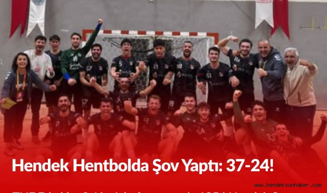 ​Hentbolcularımızdan Zonguldak'a Karşı Net Skor: 37-24