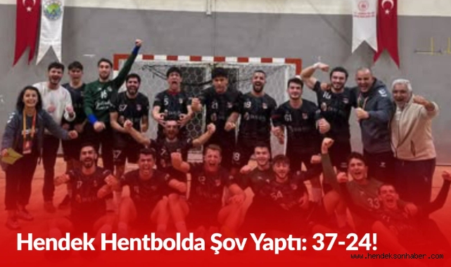 Hentbolcularımızdan Zonguldak'a Karşı Net Skor: 37-24