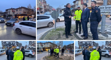 Kaymakam Gökpınar'dan Trafik Sorununa Yerinde Müdahale!