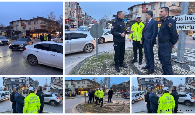 Kaymakam Gökpınar'dan Trafik Sorununa Yerinde Müdahale!