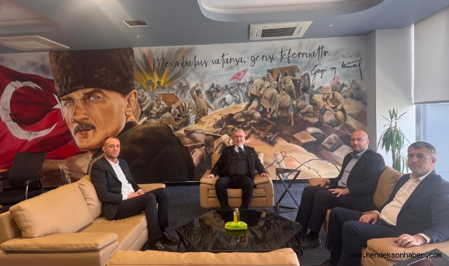 MHP İl Başkanı Alkaş'tan 1. OSB ziyareti