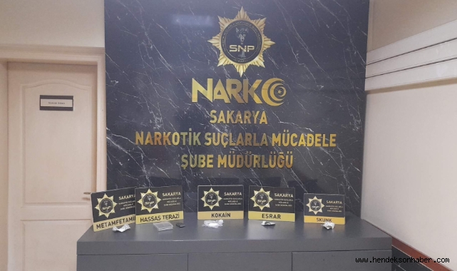 ​Narkotik Timleri Hendek'te Nefes Kesti!