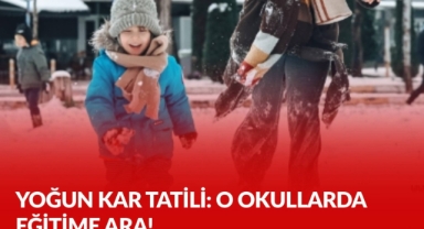  O OKULLARDA EĞİTİME ARA!