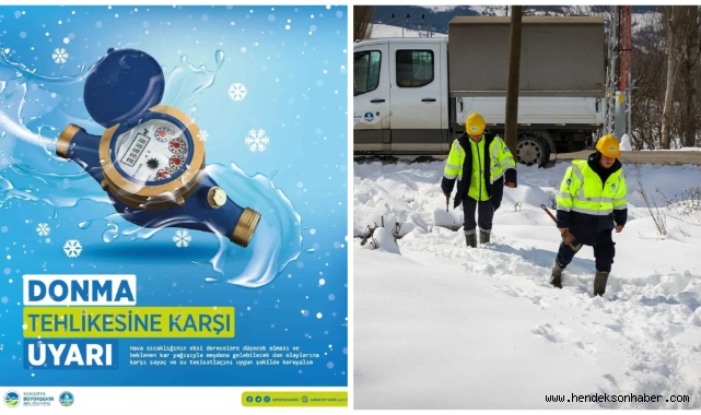 ​SASKİ’den Don Uyarısı: Sayaçlarınızı Korumaya Alın!