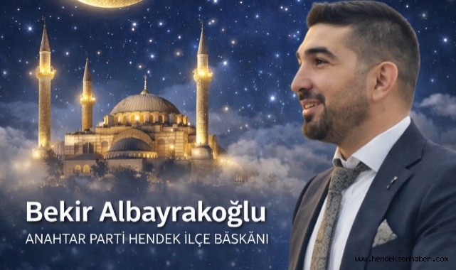 Başkan Albayrakoğlu’ndan Miraç Kandili Mesajı