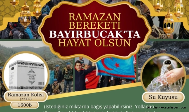 HENDEK HAYIRDA ÖNCÜ OLMAYA DEVAM EDIYOR.