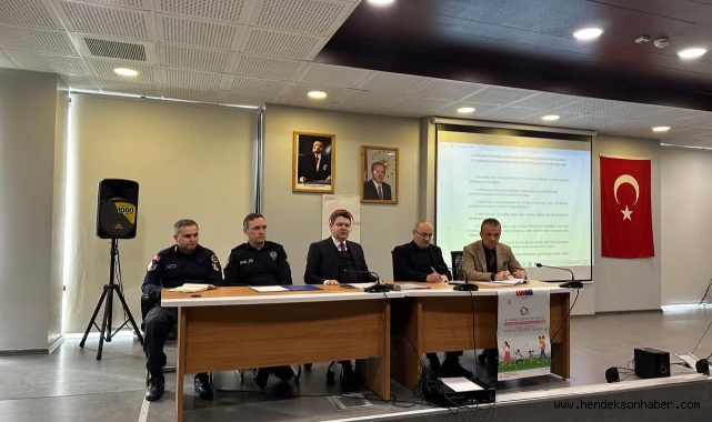 Hendek’te Okul Güvenliği Toplantısı Gerçekleştirildi