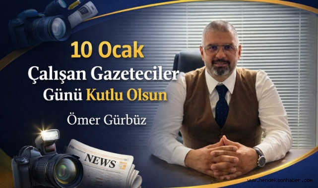 Ömer Gürbüz 10 Ocak Çalışan Gazeteciler Gününü Kutladı