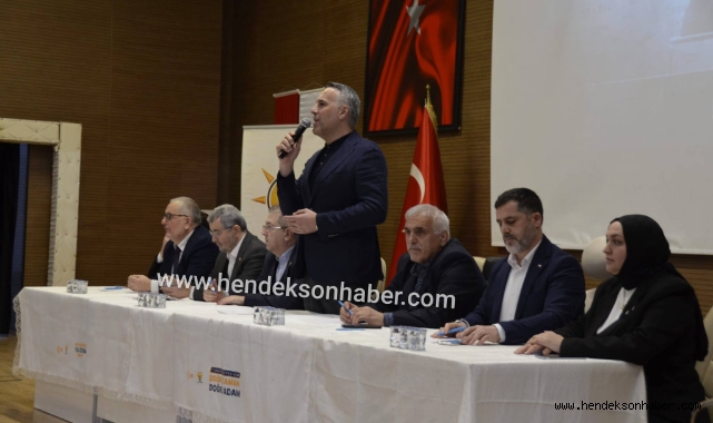 ​AK Parti Hendek'te 103. Danışma Meclisi Heyecanı