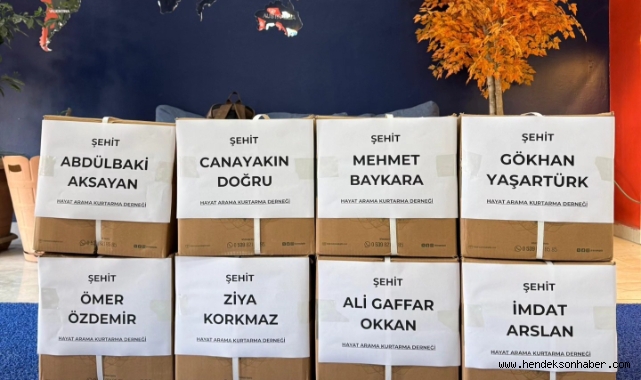 HAYAT ARAMA KURTARMA DERNEĞİ'NDEN RAMAZAN'DA ÇİFTE VEFA