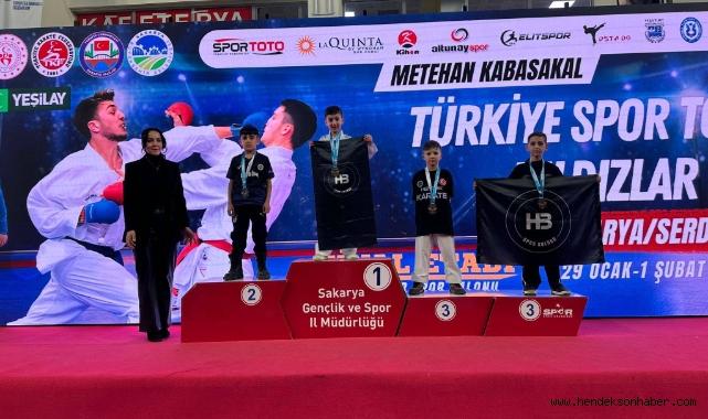 HENDEK’İN YILDIZLARI TÜRKİYE’Yİ SALLADI: 16 MADALYA!