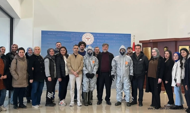 Hendek Sağlıkta Güven Tazeledi: KBRN Eğitimi Tamam!