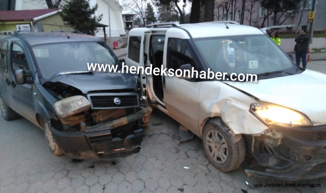 HENDEK'TE’KAZA: 2 YARALI