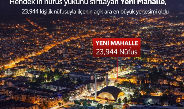 Hendek’te Nüfusun Kalbi 