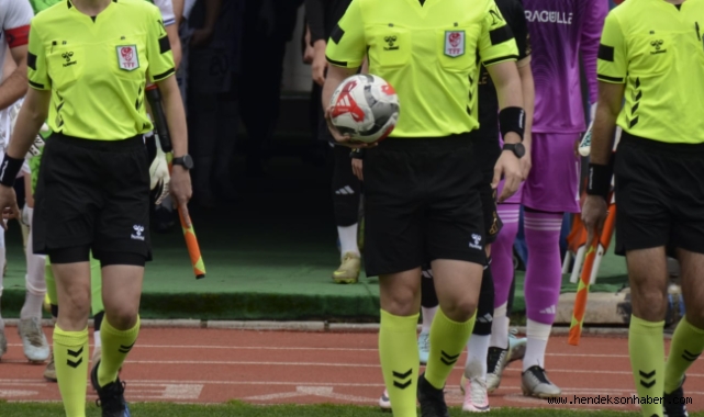 KARAMÜRSELSPOR - HENDEKSPOR MAÇI HAKEMİ BELLİ OLDU!