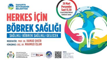 Böbrek sağlığına dair her şey bu programda konuşulacak