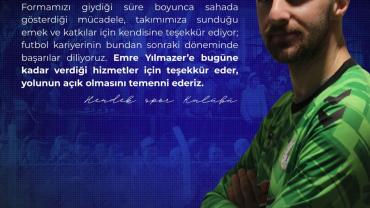 Hedekspor’da  Emre Yılmazer Veda Etti