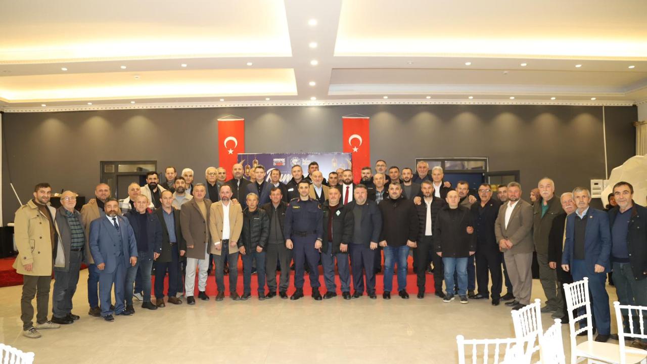 Hendek Protokolü Muhtarlarla İftar Sofrasında Buluştu