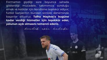 Hendekspor’da Yol Ayrımı: Talha Mayhoş Veda Etti!